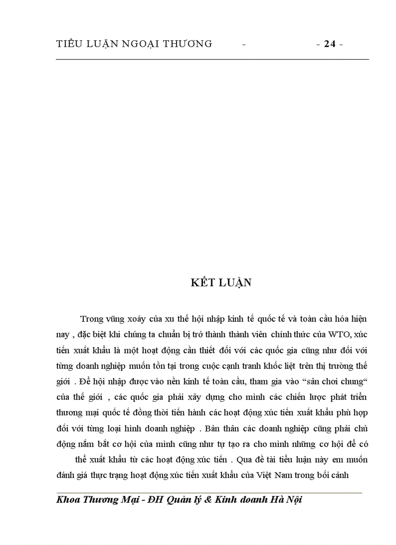 image for page Đẩy mạnh xúc tiến xuất khẩu cho Việt Nam