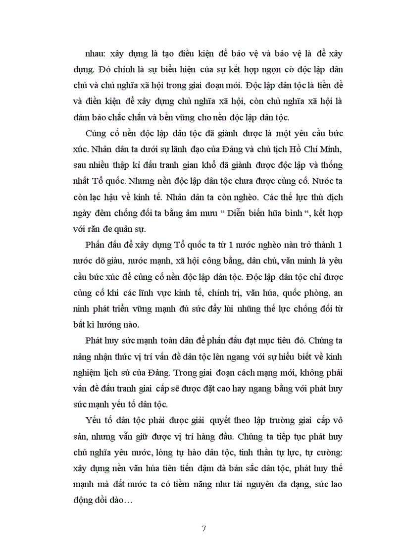 image for page Độc lập dân tộc gắn liền với chủ nghĩa xã hội là sự lựa chọn duy nhất đúng đắn của cách mạng việt nam.