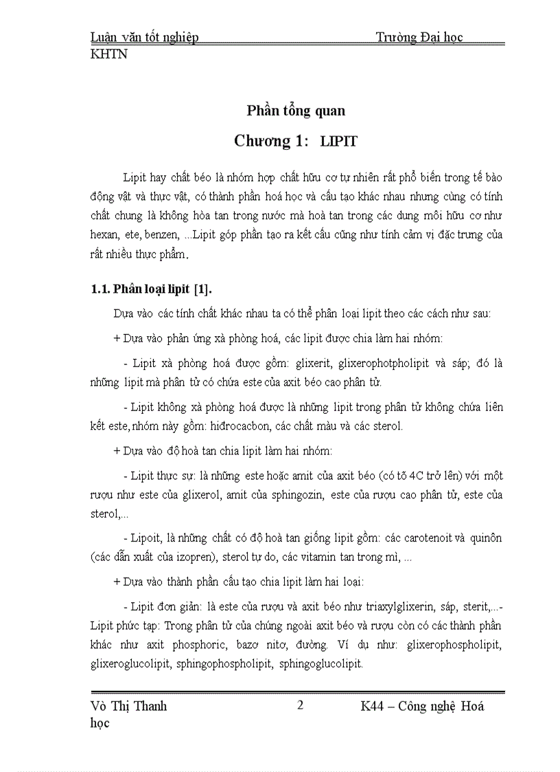 Nghiên cứu khả năng chống oxy hoá đối với lipit của một số hợp chất được chiết xuất từ cây nghệ vàng