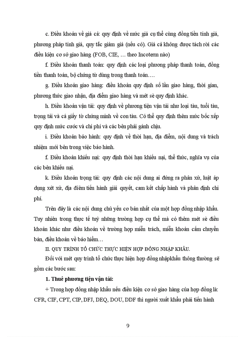 image for page Thực trạng hoạt động nhập khẩu tại Công ty CONSTREXIM thời gian qua.