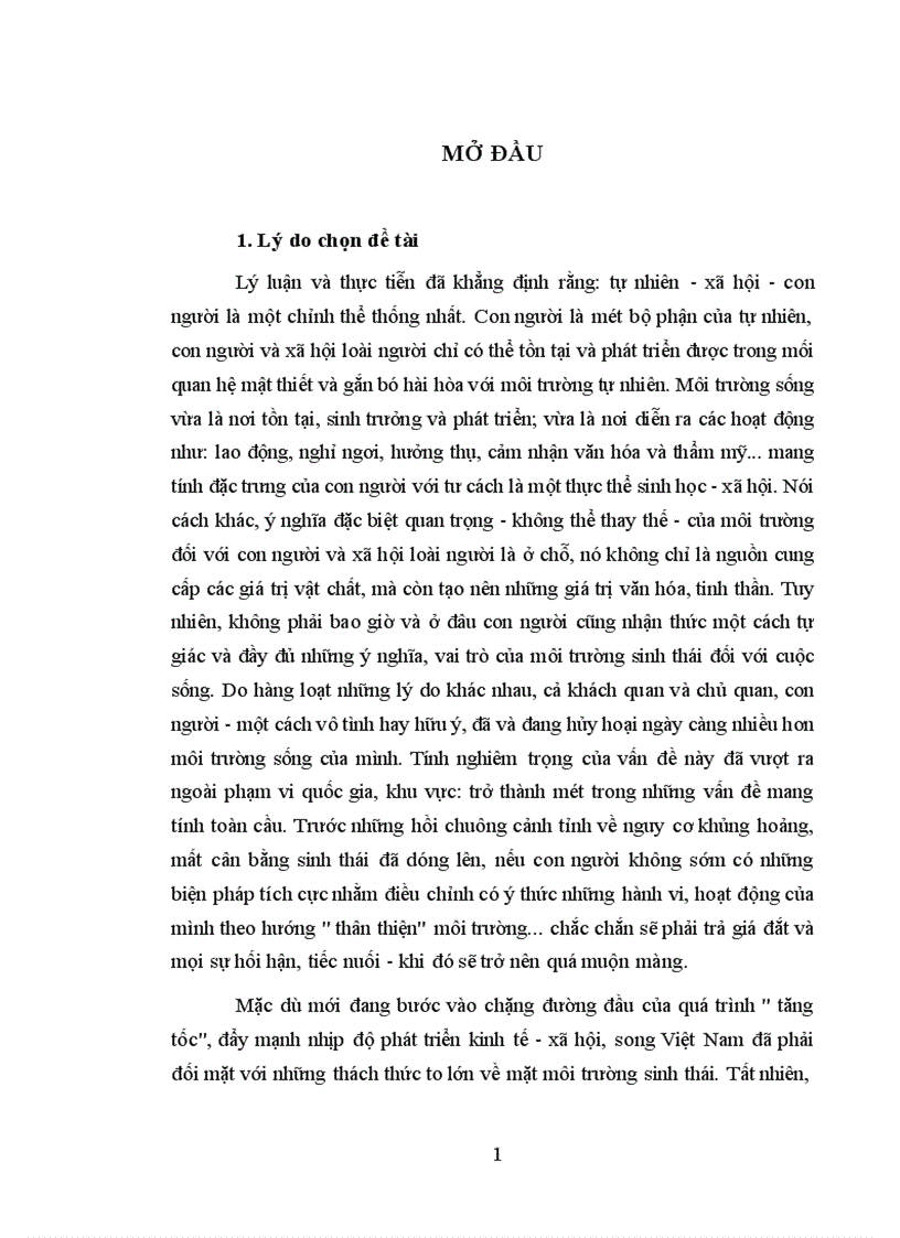 image for page Vấn đề xây dựng ý thức bảo vệ môi trường cho đồng bào các dân tộc miền núi phía bắc nước ta