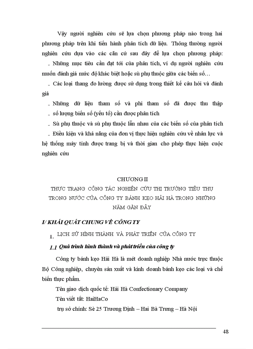 image for page Một số giải pháp cơ bản nâng cao công tác nghiên cứu thị trường tiêu thụ nội địa của công ty bánh kẹo Hải Hà