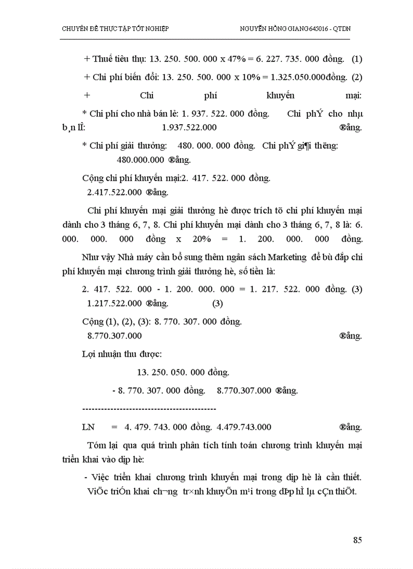 image for page Phân tích và đề xuất một số biện pháp đẩy mạnh tiêu thụ sản phẩm của nhà máy bia Đông Nam á