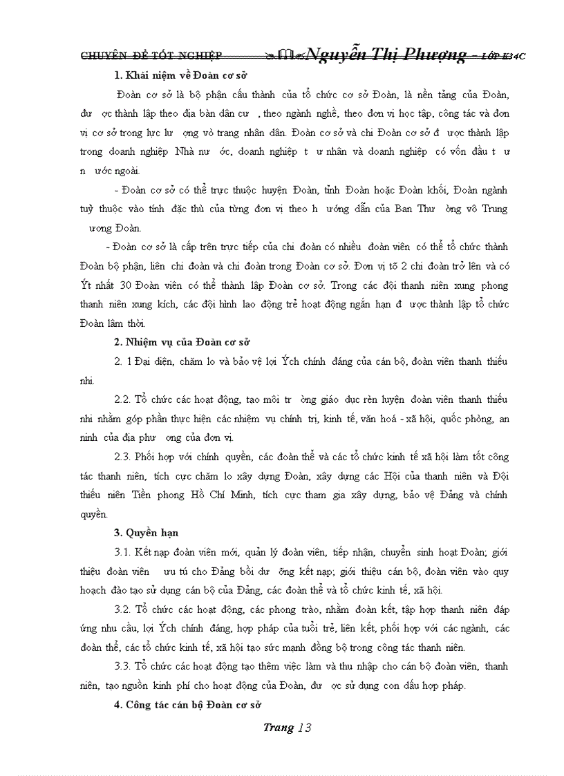 image for page Nâng cao chất lượng tuyển chọn và sử dụng đội ngũ cán bộ Đoàn cơ sở trên địa bàn huyện Kỳ Sơn - tỉnh Hoà Bình