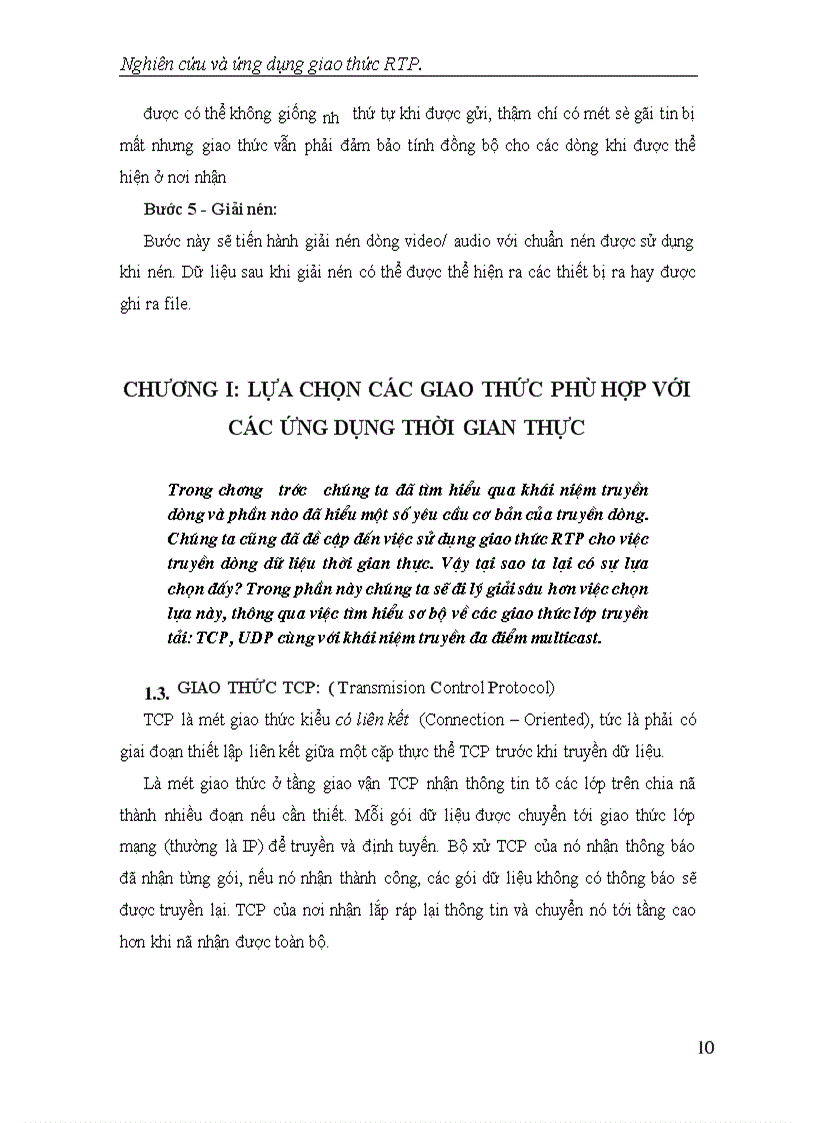 image for page Nghiên cứu và ứng dụng giao thức RTP