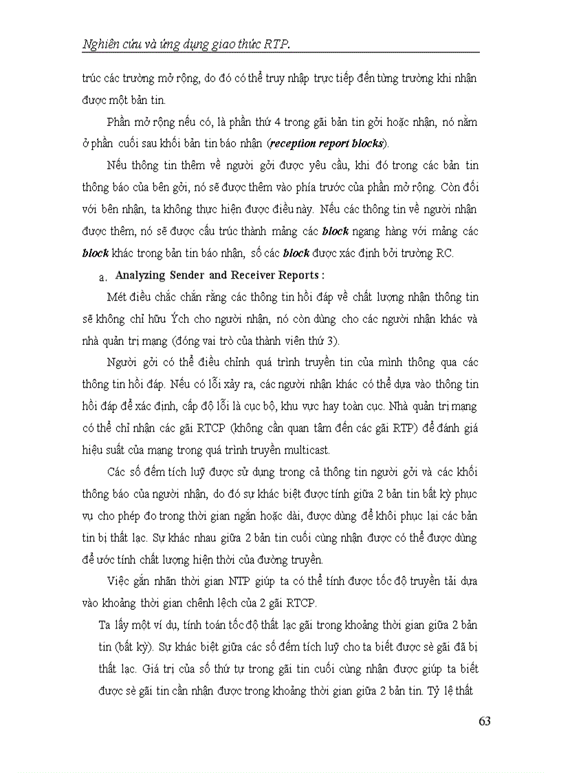 image for page Nghiên cứu và ứng dụng giao thức RTP