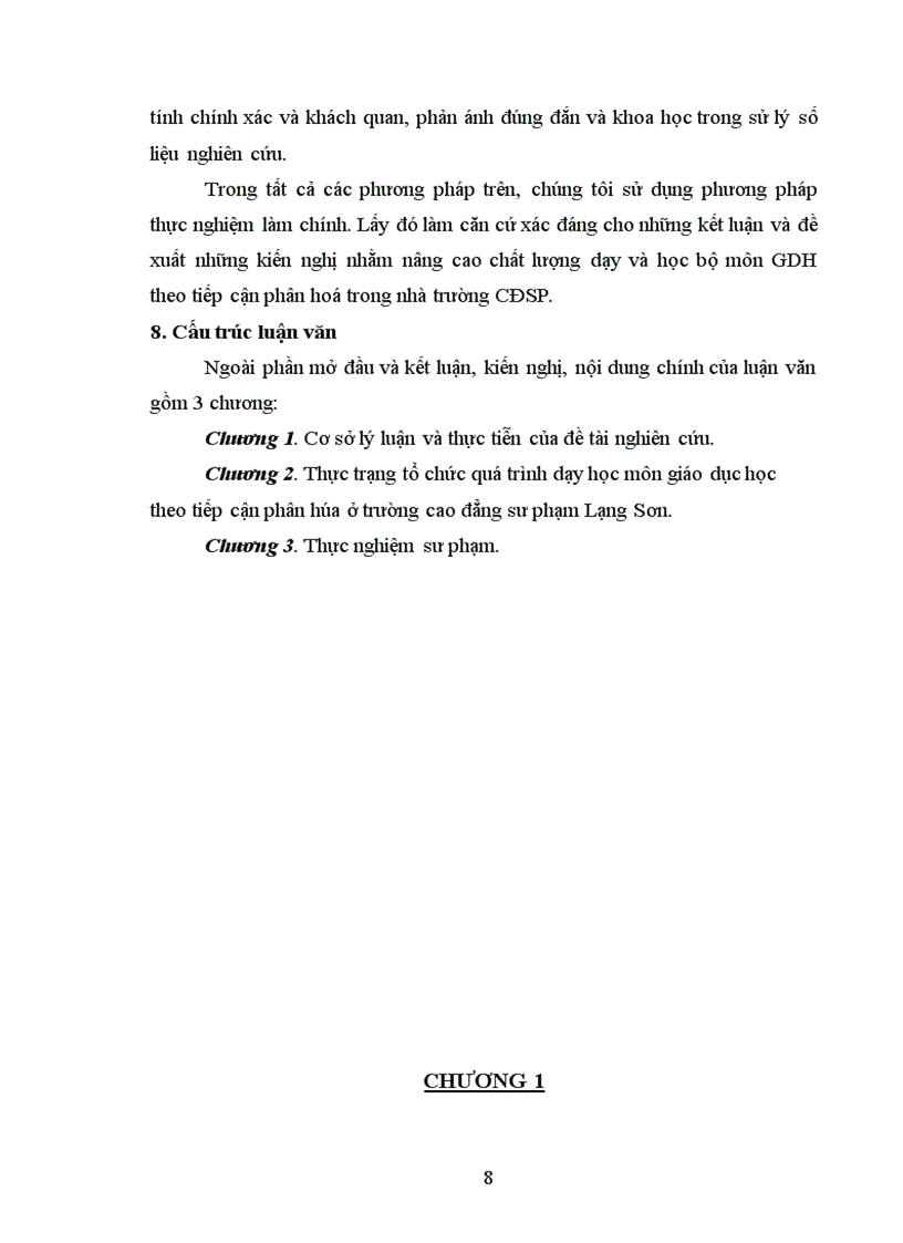 image for page Tổ chức quá trình dạy học môn giáo dục học theo tiếp cận phân hóa ở trường cao đẳng sư phạm lạng sơn