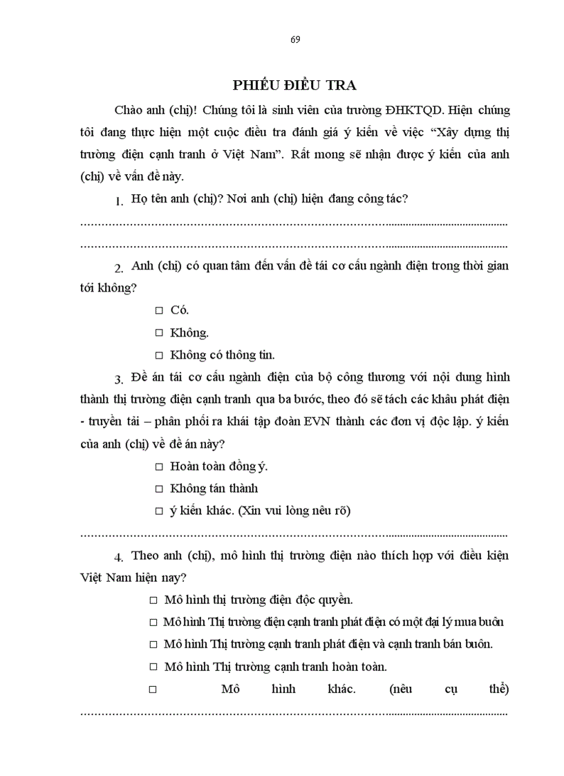 image for page Bài học kinh nghiệm và một số kiến nghị nhằm lựa chọn mô hình cho thị trường điện lực cạnh tranh ở Việt Nam