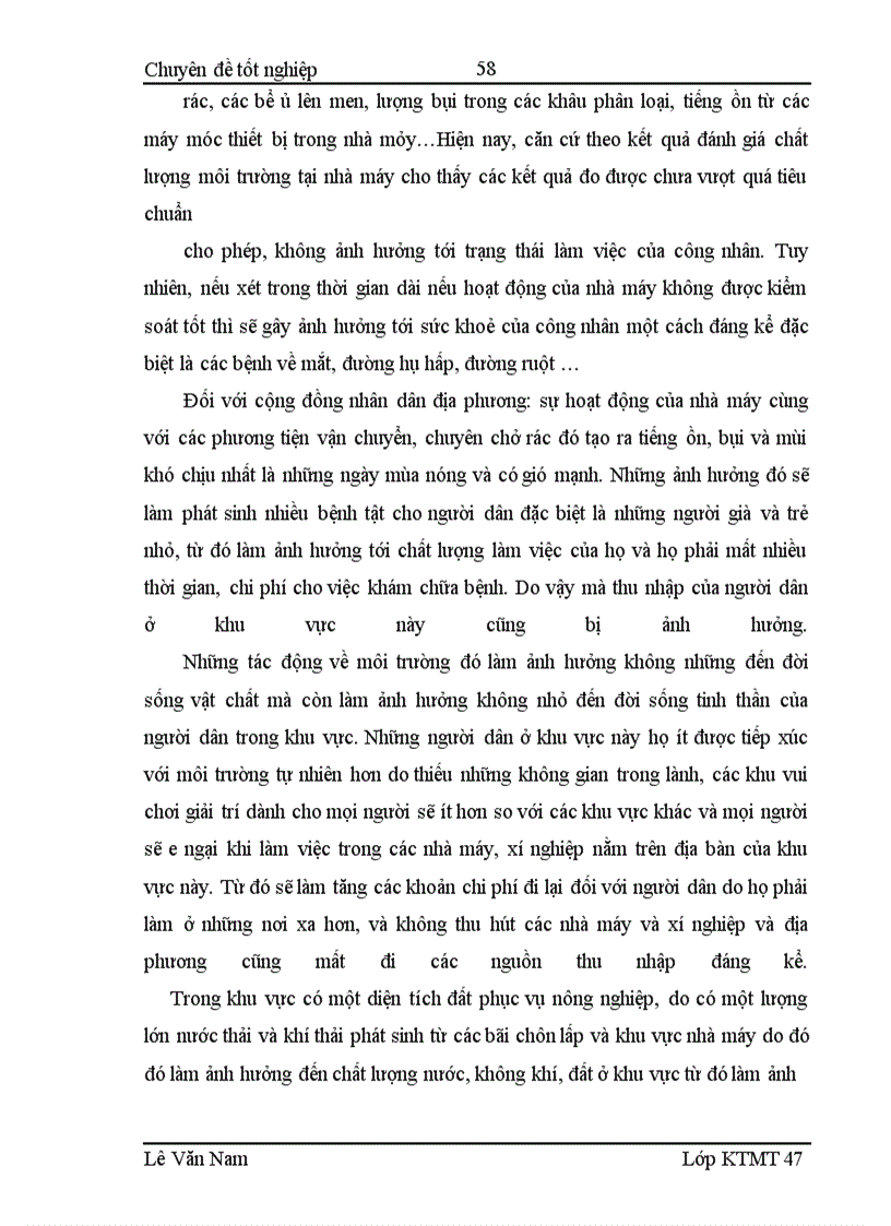 image for page Đánh giá hiệu quả hoạt động của nhà máy xử lý rác thải sinh hoạt làm phân bón hữu cơ Cầu Diễn - Hà Nội