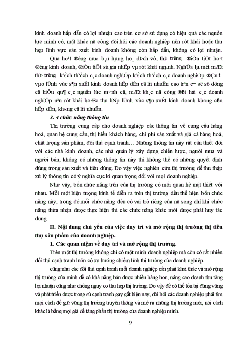 image for page Một số biện pháp cơ bản nhằm duy trì và mở rộng thị trường tiêu thụ sản phẩm ở Tổng công ty Rau quả Việt nam - Đặc biệt là thị trường Mỹ sau Hiệp định Thương mại Việt – Mỹ