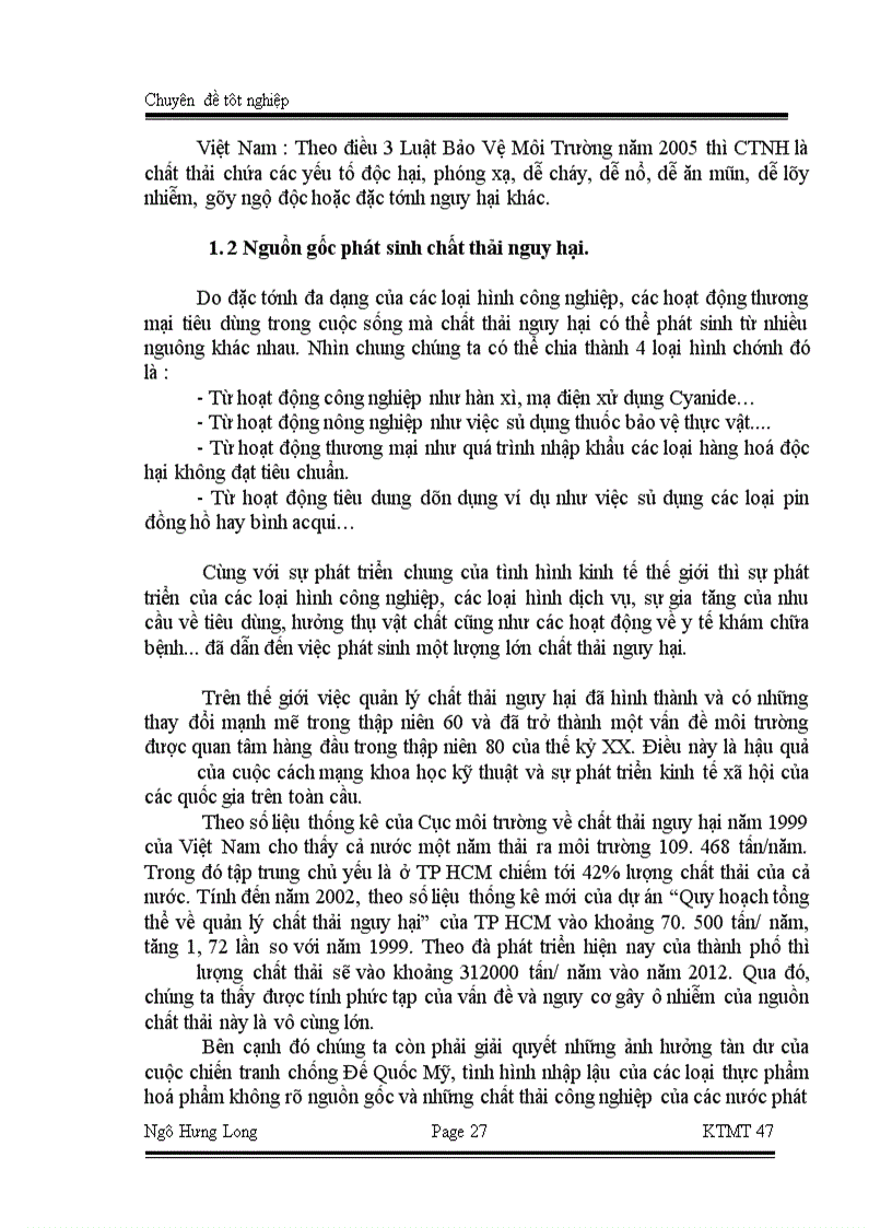 image for page Đánh giá thực trạng quản lý chất thải y tế nguy hại trên địa bàn Tỉnh Nam Định