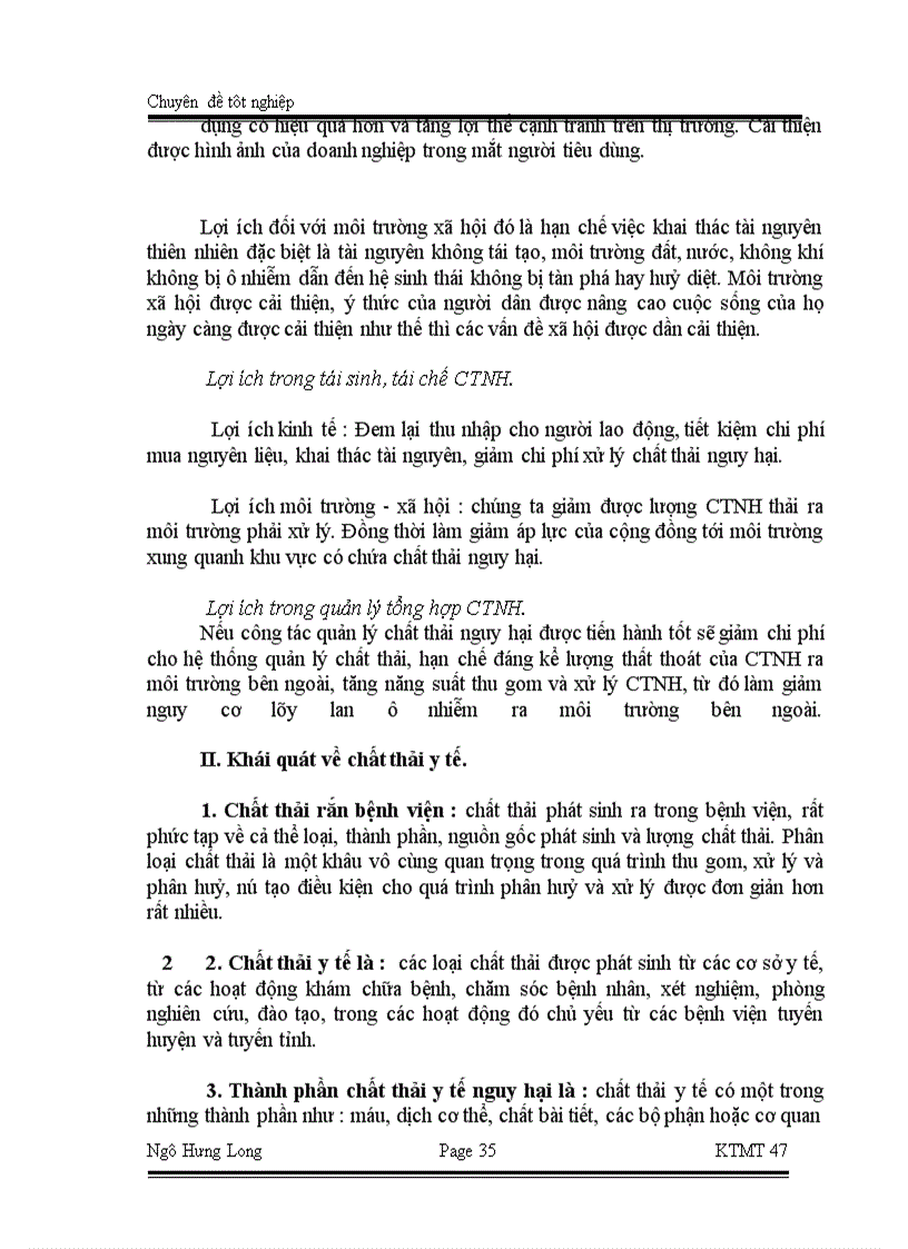 image for page Đánh giá thực trạng quản lý chất thải y tế nguy hại trên địa bàn Tỉnh Nam Định