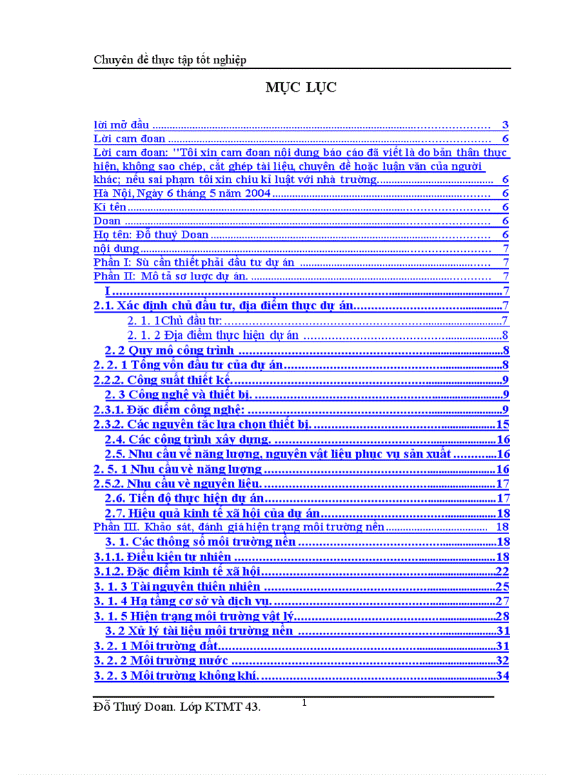 image for page Đánh giá tác động môi trường