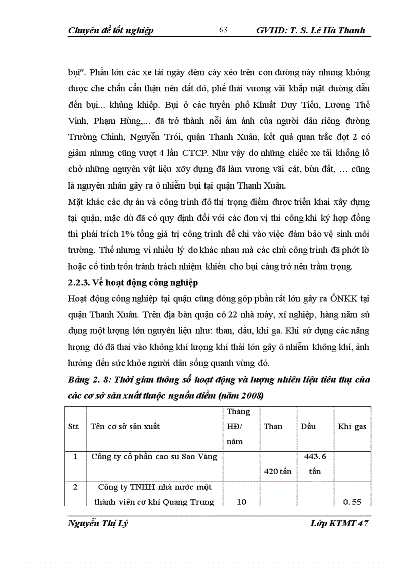 image for page Lượng giá thiệt hại của ô nhiễm không khí đến sức khoẻ người dân quận Thanh Xuân