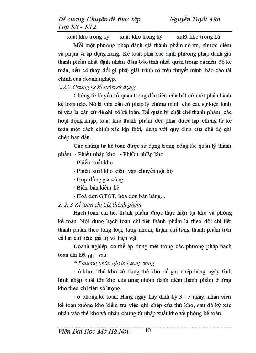 image for page Giải pháp nhằm hoàn thiện công tác kế toán thành phẩm, tiêu thụ thành phẩm và XĐKQKD tại công ty Séc-Việt.