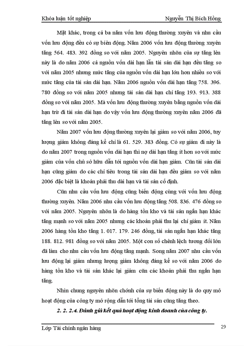 image for page Phân tích hoạt động tài chính ở Công ty TNHH Bàn Tay Việt