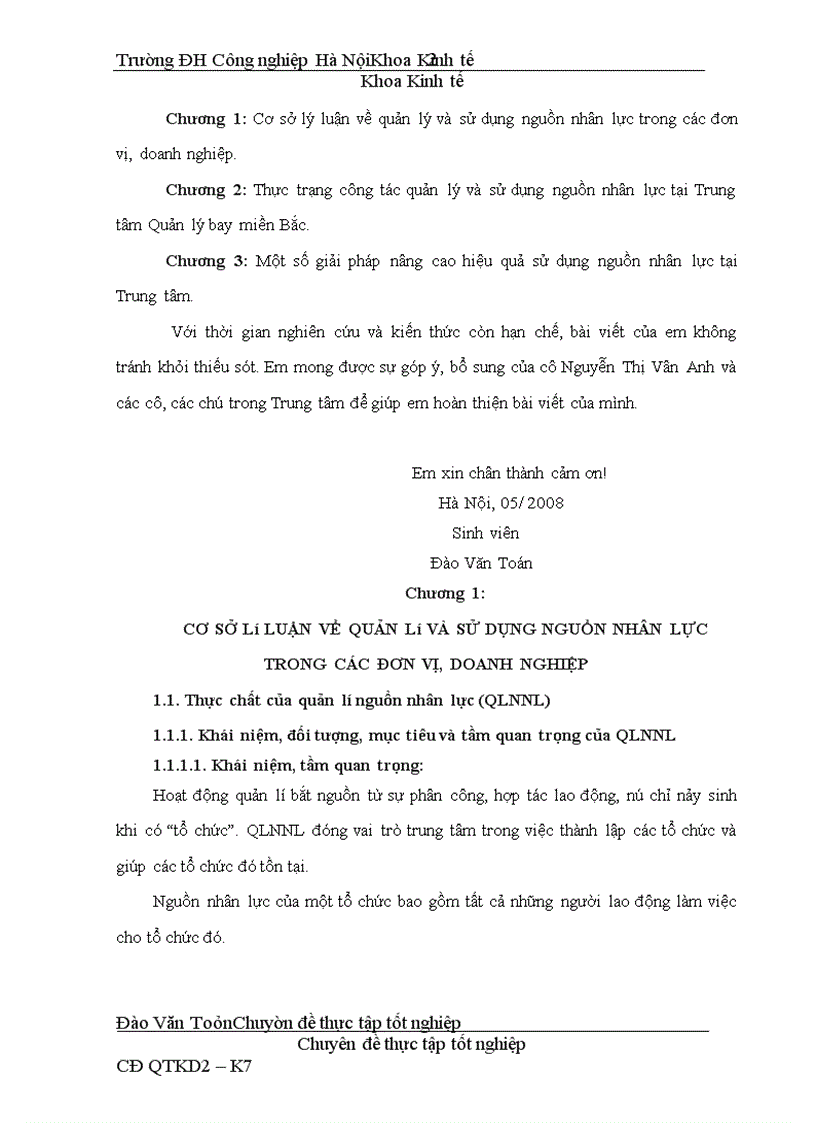 image for page Nâng cao hiệu quả quản lý và sử dụng nguồn nhân lực tại Trung tâm Quản lý bay miền Bắc