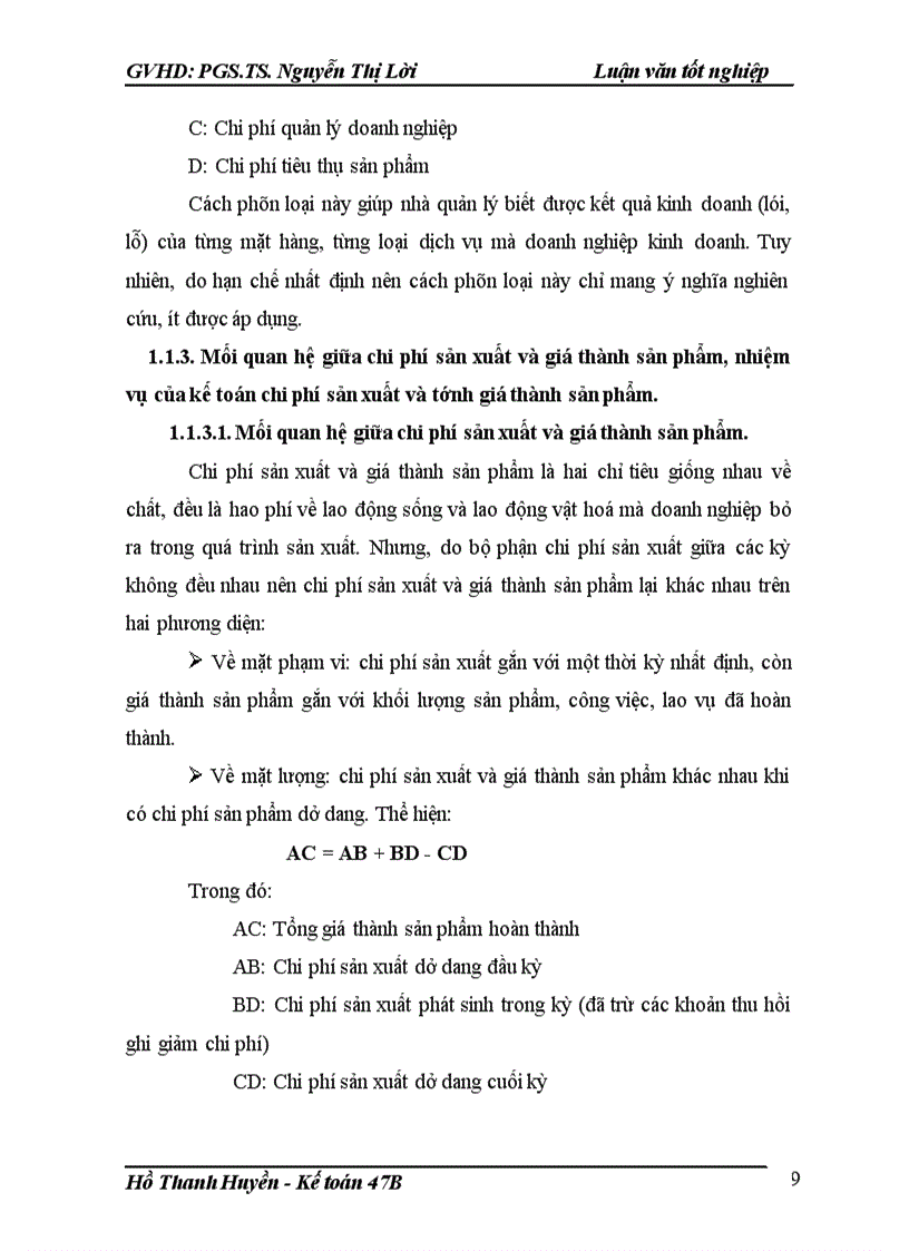 image for page Kế toán tập hợp chi phí sản xuất và tính giá thành sản phẩm tại Nhà máy chế tạo phụ tùng ô tô xe máy DETECH