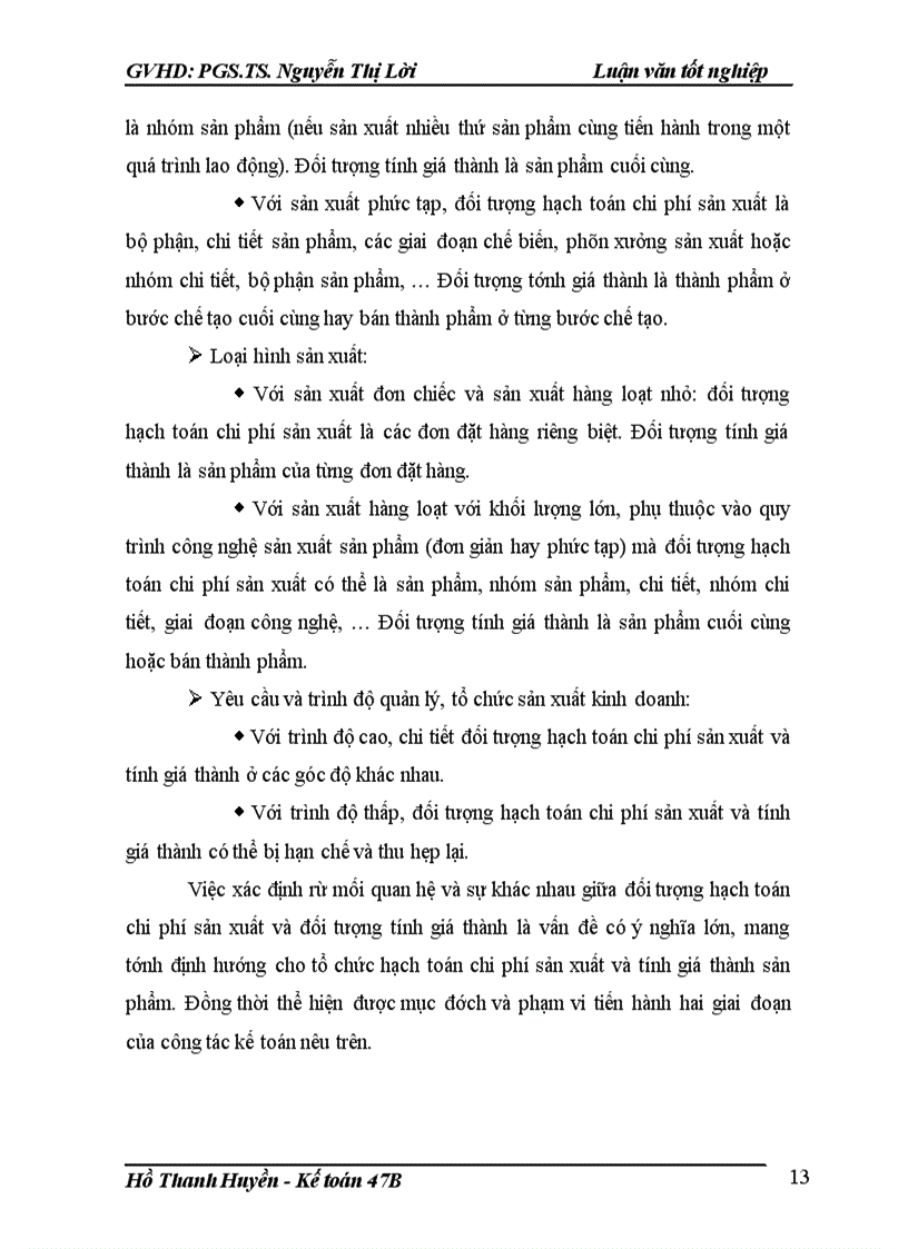image for page Kế toán tập hợp chi phí sản xuất và tính giá thành sản phẩm tại Nhà máy chế tạo phụ tùng ô tô xe máy DETECH