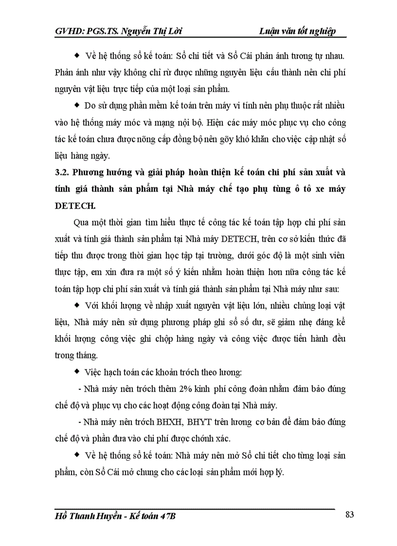 image for page Kế toán tập hợp chi phí sản xuất và tính giá thành sản phẩm tại Nhà máy chế tạo phụ tùng ô tô xe máy DETECH