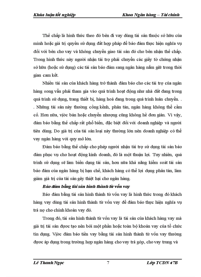 image for page Giải pháp nâng cao chất lượng bảo đảm tiền vay tại ngân hàng Đầu tư và Phát triển Hà Nội