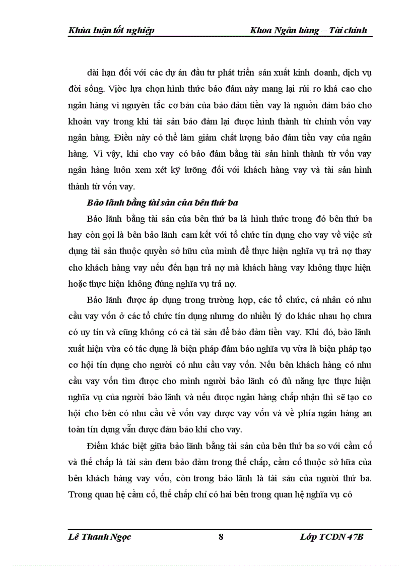 image for page Giải pháp nâng cao chất lượng bảo đảm tiền vay tại ngân hàng Đầu tư và Phát triển Hà Nội