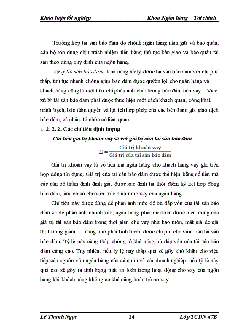 image for page Giải pháp nâng cao chất lượng bảo đảm tiền vay tại ngân hàng Đầu tư và Phát triển Hà Nội