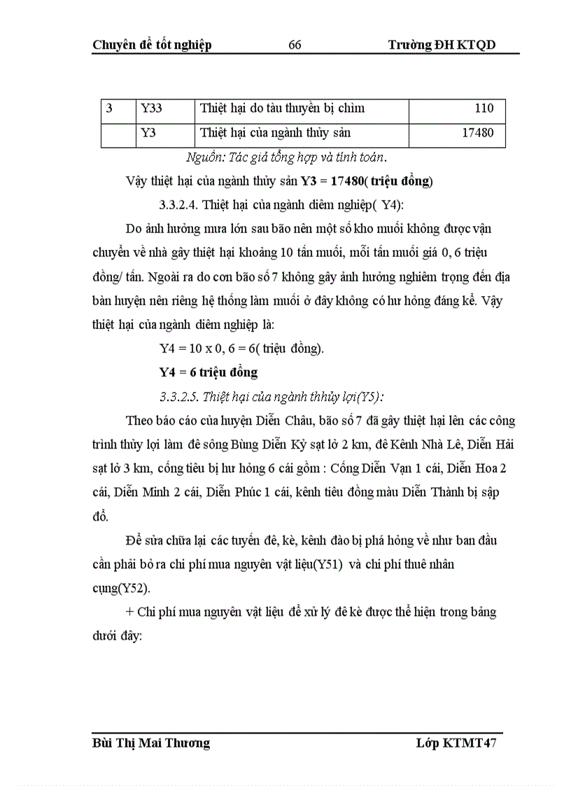 image for page Mô hình đánh giá thiệt hại kinh tế xã hội do bão và áp dụng cho trường hợp bão số 7,2008 tại huyện Diễn Châu, Nghệ An