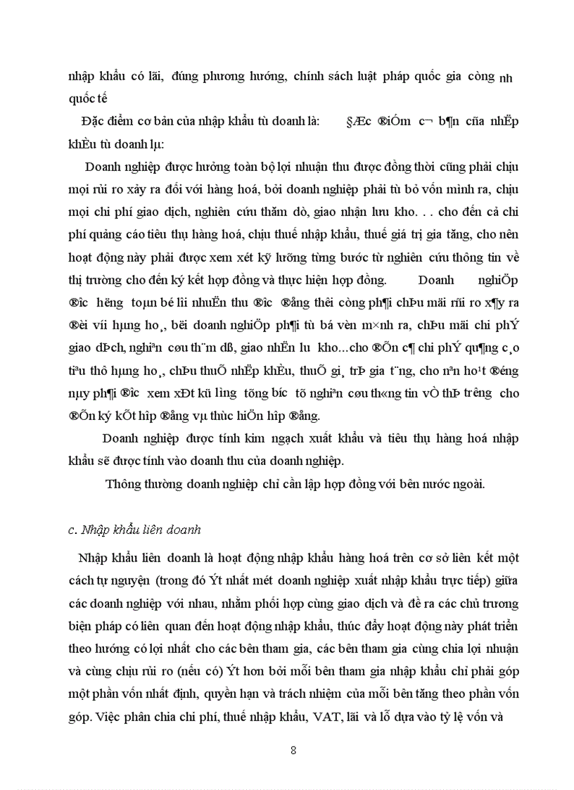 image for page Những giải pháp chủ yếu nhằm hoàn thiện hoạt động nhập khẩu của chi nhánh công ty Thương Mại và Dịch vụ Tổng hợp Hà Nội - Tổng công ty Than Việt Nam .