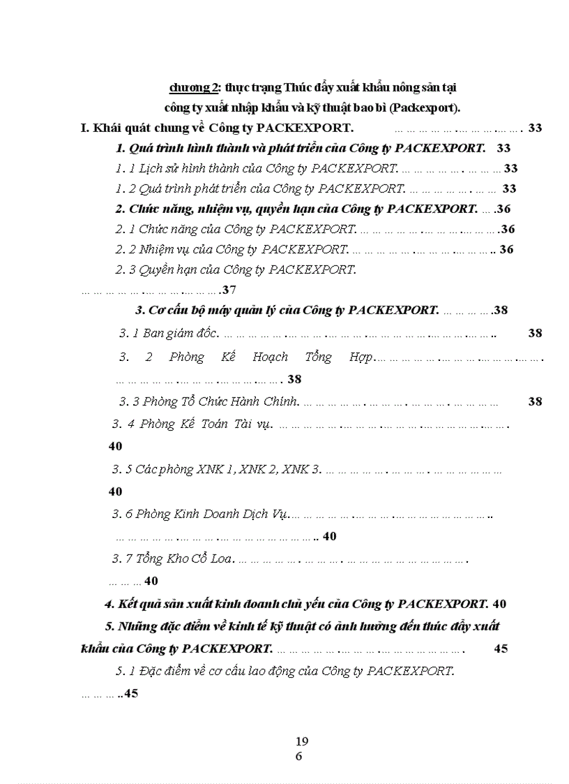 image for page Một số biện pháp nhằm thúc đẩy hoạt động xuất khẩu hàng nông sản của Công ty xuất nhập khẩu và kỹ thuật bao bì (PACKEXPORT)