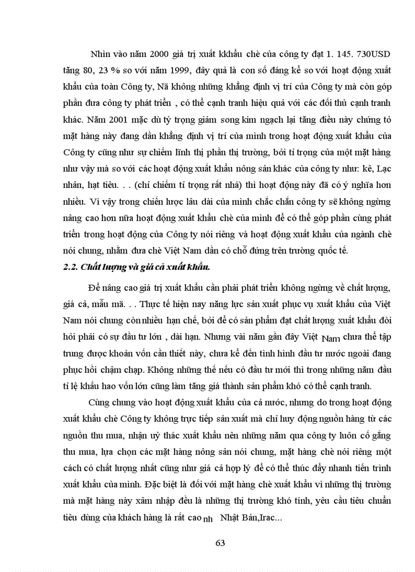 image for page Các giải pháp nhằm đẩy mạnh hoạt động xuất khẩu mặt hàng chè của Công ty Xuất nhập khẩu Nông sản và Thực phẩm chế biến Đà Nẵng