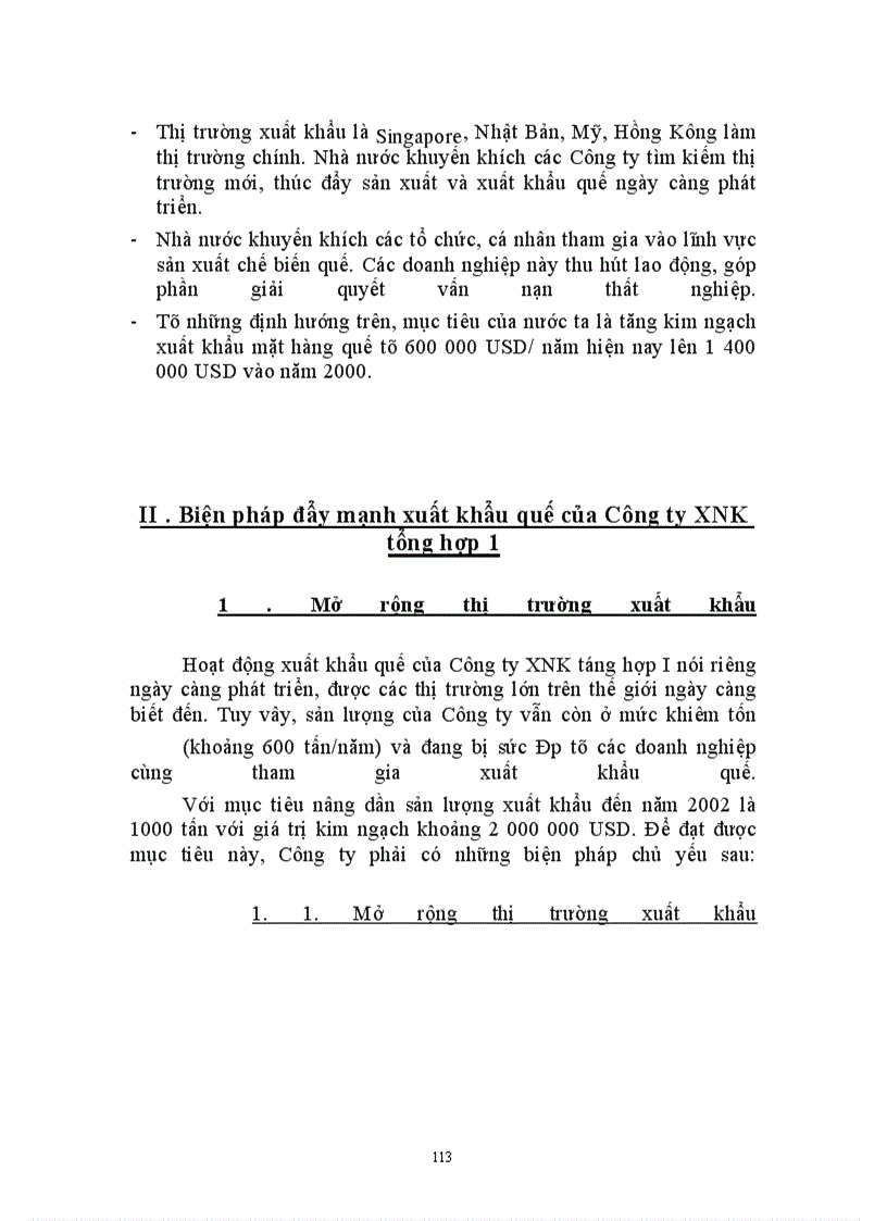 image for page Một số biện pháp thúc đẩy xuất khẩu quế của công ty XNK tổng hợp I trong thời gian tới