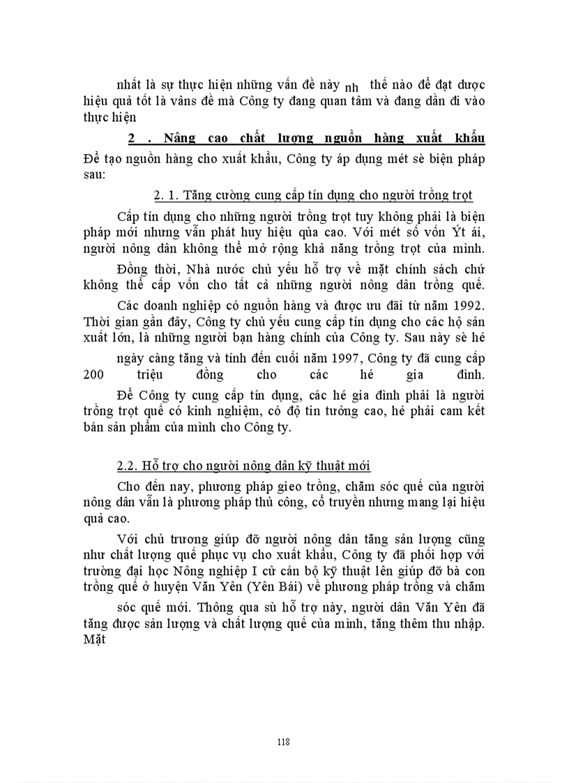image for page Một số biện pháp thúc đẩy xuất khẩu quế của công ty XNK tổng hợp I trong thời gian tới