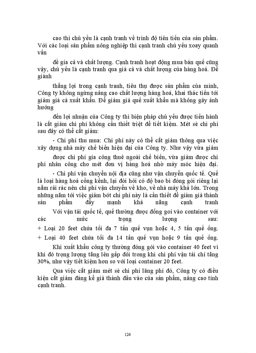 image for page Một số biện pháp thúc đẩy xuất khẩu quế của công ty XNK tổng hợp I trong thời gian tới
