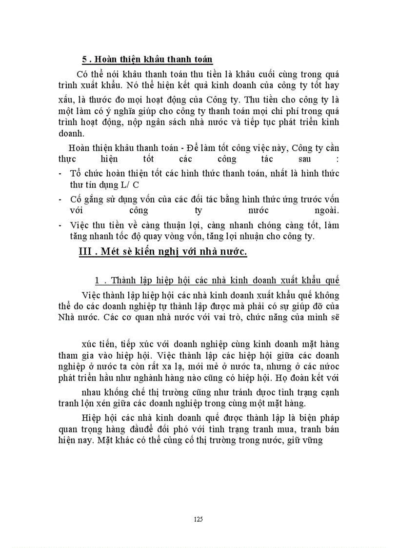 image for page Một số biện pháp thúc đẩy xuất khẩu quế của công ty XNK tổng hợp I trong thời gian tới