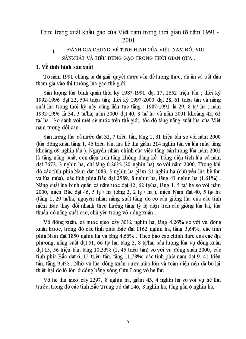 image for page Các nhân tố chủ yếu ảnh hưởng đến xuất khẩu gạo của việt nam
