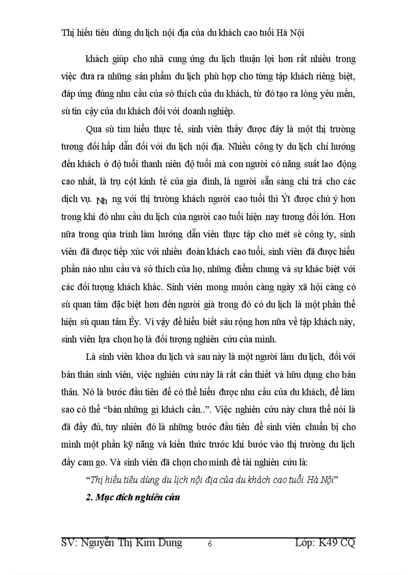 image for page Thị hiếu tiêu dùng du lịch nội địa của du khách cao tuổi Hà Nội