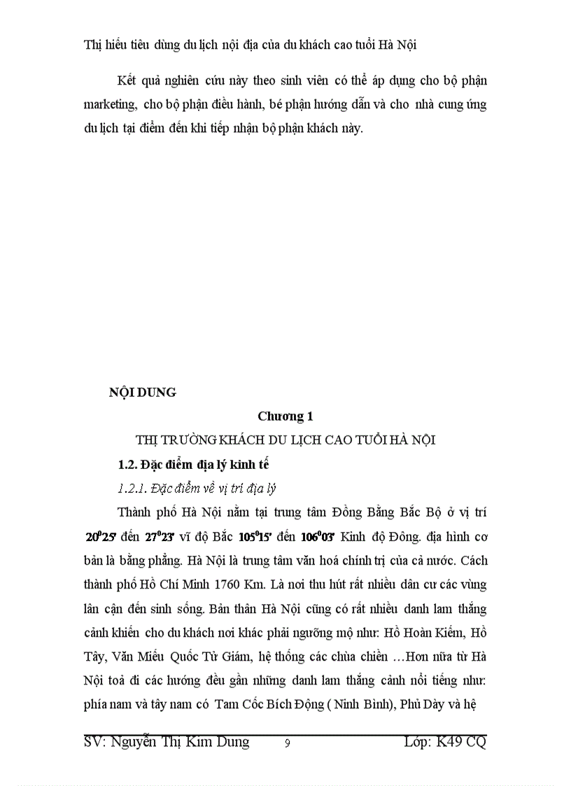 image for page Thị hiếu tiêu dùng du lịch nội địa của du khách cao tuổi Hà Nội