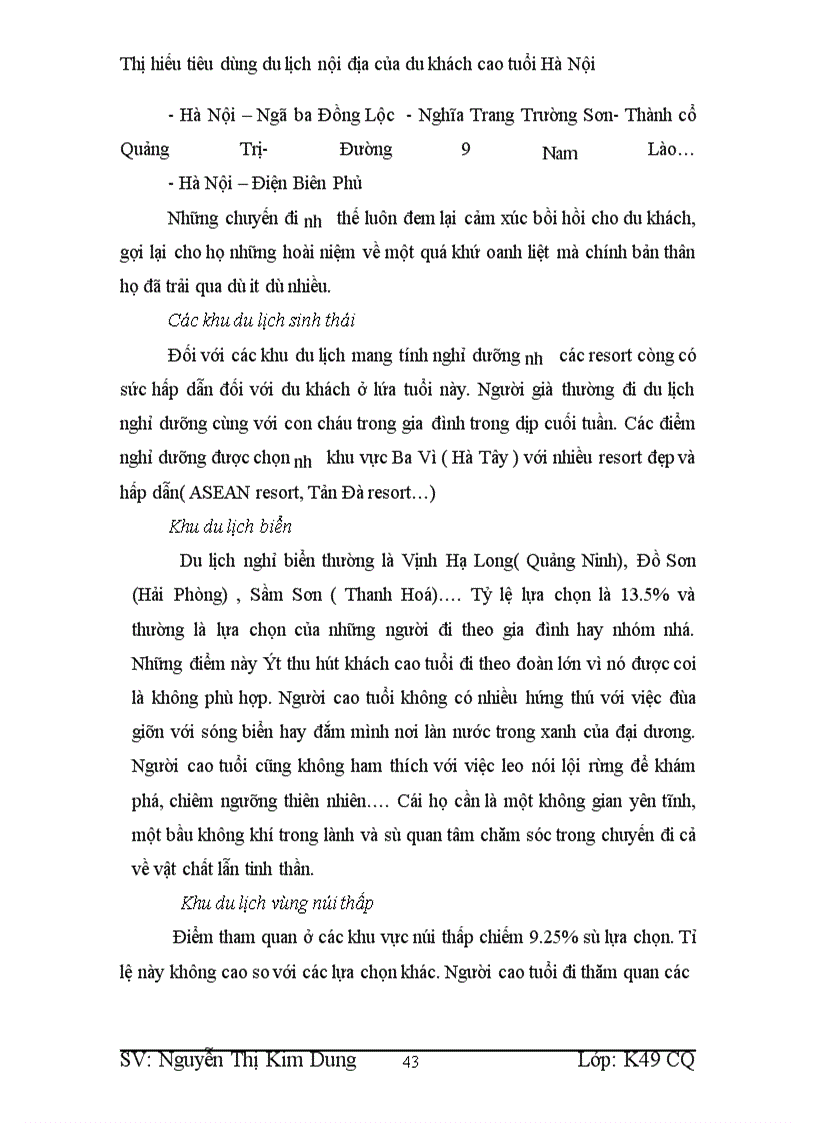 image for page Thị hiếu tiêu dùng du lịch nội địa của du khách cao tuổi Hà Nội