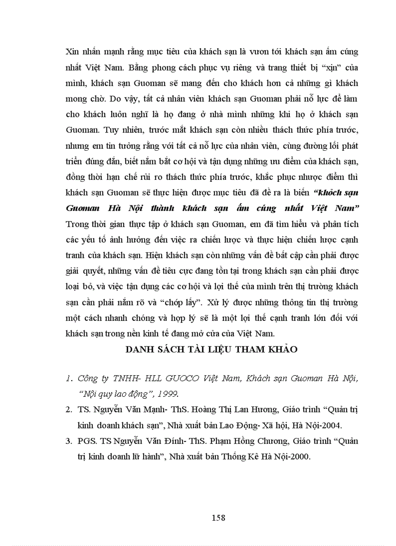 image for page Chiến lược cạnh tranh – nghiên cứu tình huống tại khách sạn Guoman Hà nội