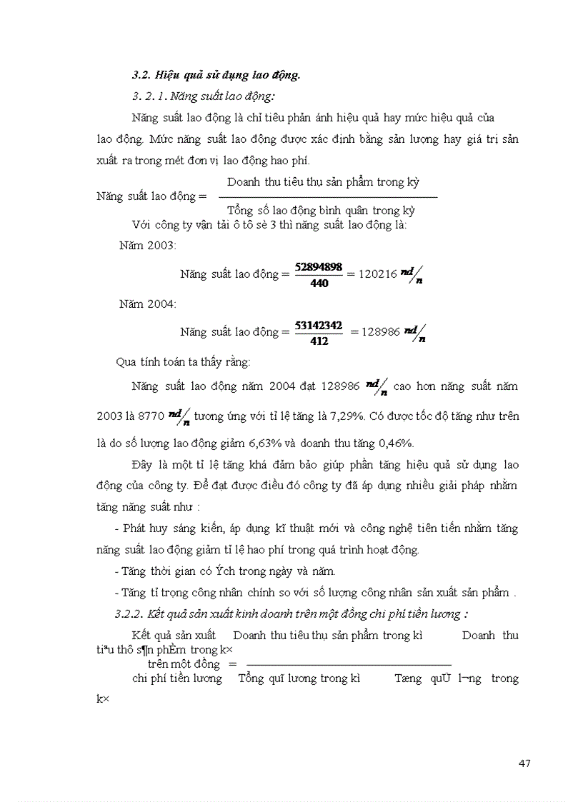 image for page Một số giải pháp nâng cao hiệu quả sản xuất kinh doanh tại công ty vận tải ô tô số 3