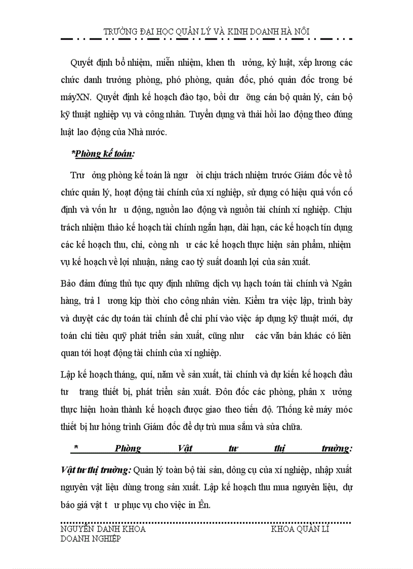 image for page Một số giải pháp nhằm nâng cao hiệu quả sản xuất kinh doanh tại Xí nghiệp In và sản xuất bao bì