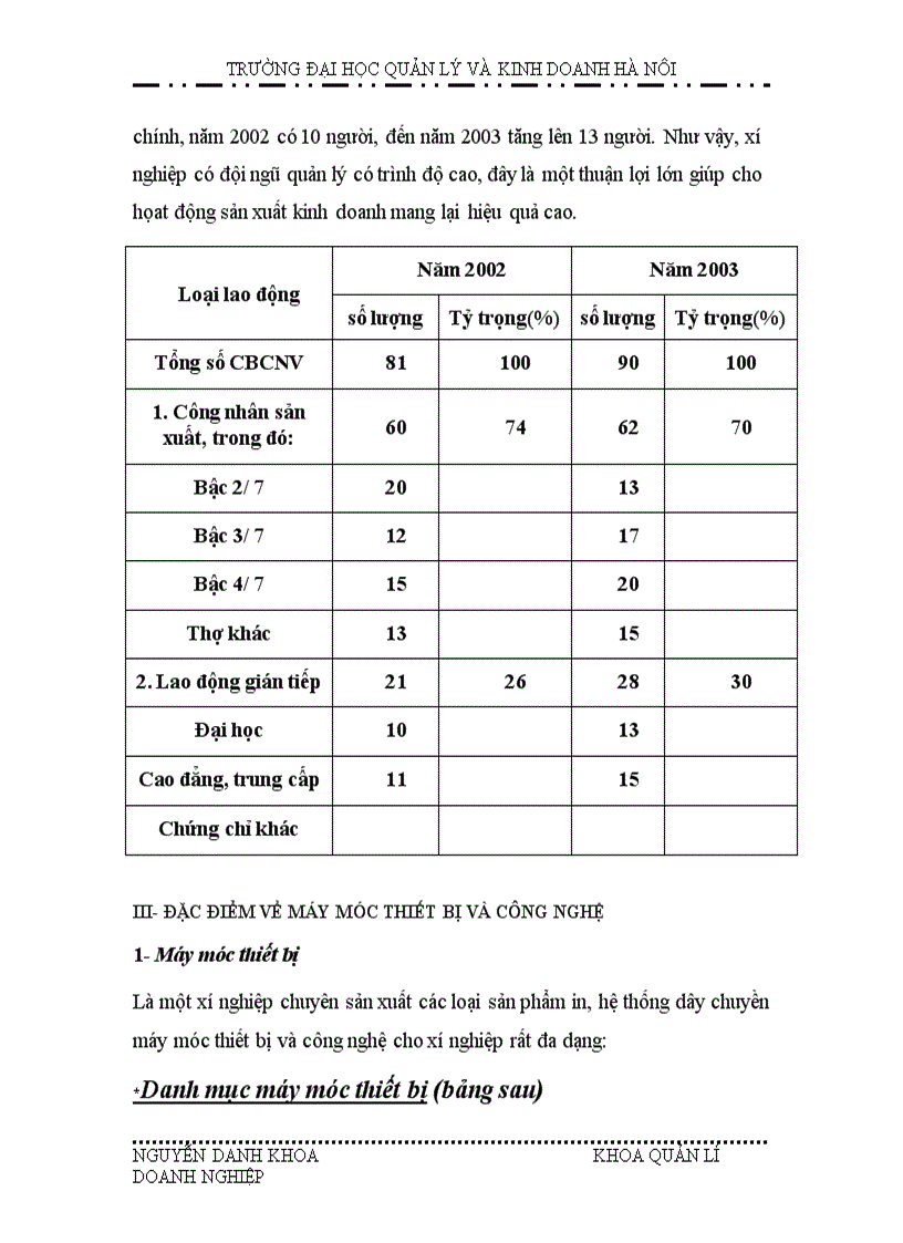 image for page Một số giải pháp nhằm nâng cao hiệu quả sản xuất kinh doanh tại Xí nghiệp In và sản xuất bao bì