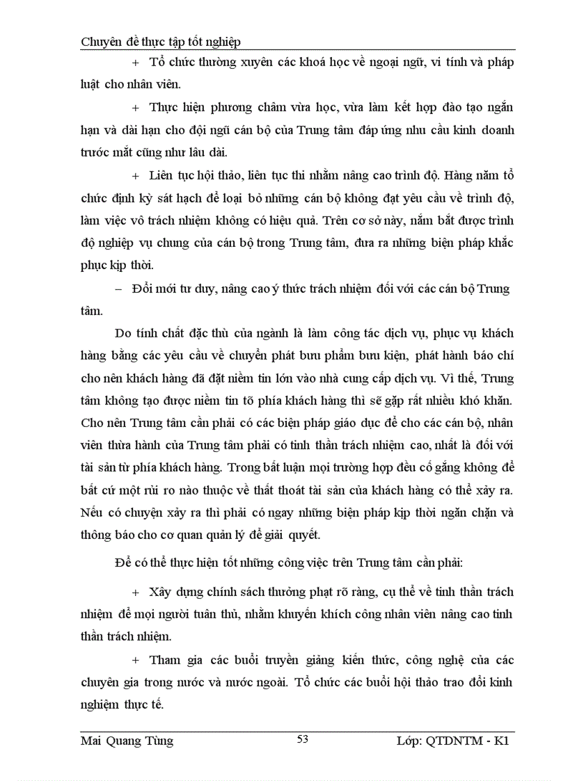 image for page Biện pháp nâng cao hiệu quả kinh doanh dịch vụ Bưu chính của Trung tâm Bưu chính Quân đội