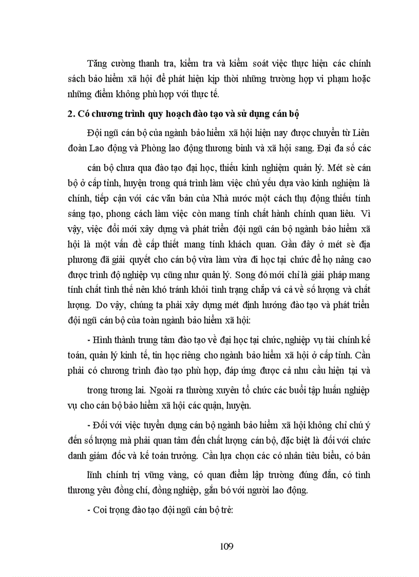 image for page Bàn về việc thu và chống thất thu quỹ bảo hiểm xã hội ở cơ quan Baỏ hiểm xã hội quận Đống đa