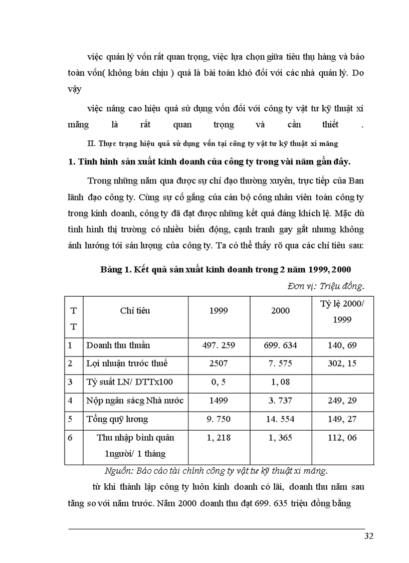 image for page Giải pháp nâng cao hiệu quả sử dụng vốn tại công ty vật tư kỹ thuật xi măng