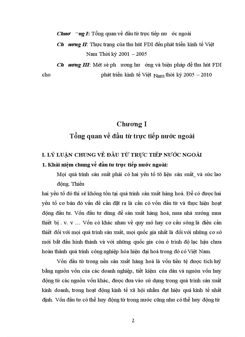 image for page Thu hút vốn đầu tư trực tiếp (FDI) đáp ứng nhu cầu phát triển kinh tế Việt Nam thời kỳ 2005- 2010