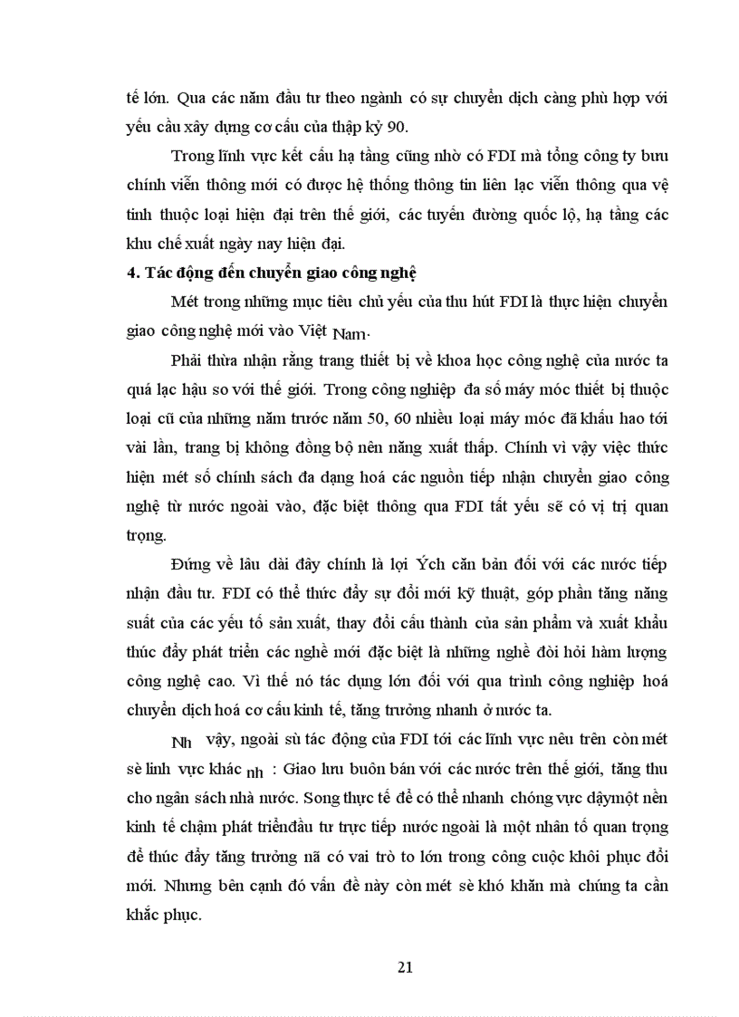 image for page Thu hút vốn đầu tư trực tiếp (FDI) đáp ứng nhu cầu phát triển kinh tế Việt Nam thời kỳ 2005- 2010