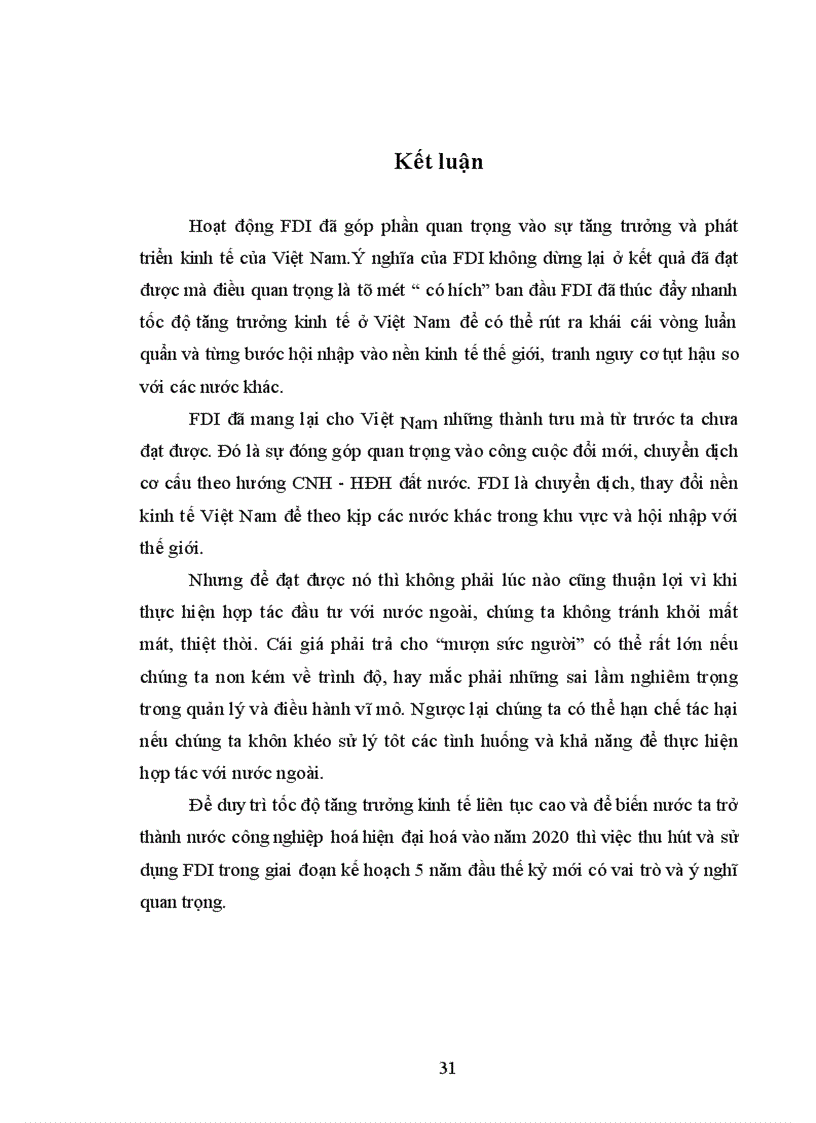 image for page Thu hút vốn đầu tư trực tiếp (FDI) đáp ứng nhu cầu phát triển kinh tế Việt Nam thời kỳ 2005- 2010