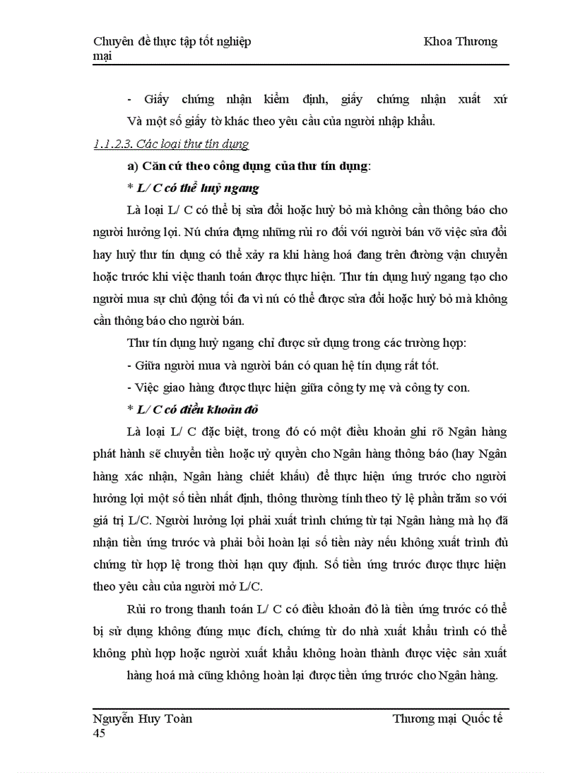 image for page Rủi ro và quản trị rủi ro đối với phương thức thanh toán tín dụng chứng từ trong thanh toán quốc tế tại chi nhánh NHNo & PTNT Nam Hà Nội